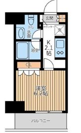 City Lux Tobe 705 間取り図