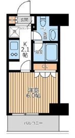 City Lux Tobe 708 間取り図