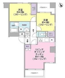 パートナーシップアパートメント 601 間取り図