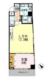 ル・シャトー・オンジェム 203 間取り図