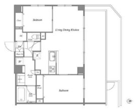 GRAN PASEO北綾瀬駅前(グランパセオ北綾瀬駅前) 9階 間取り図
