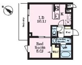 FAM ogikubo 205 間取り図