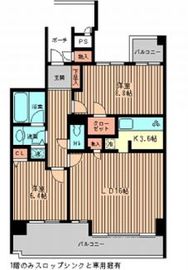 ガーデン文京白山 402 間取り図