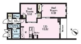 FAM ogikubo 402 間取り図