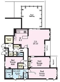 FAM ogikubo 501 間取り図