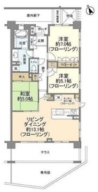 アルス日吉本町イオネス 1階 間取り図