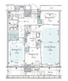 THE TOWER JUJO (ザ・タワー十条) 34階 間取り図