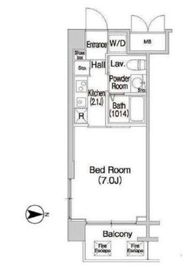 コンフォリア大森トロワ 409 間取り図
