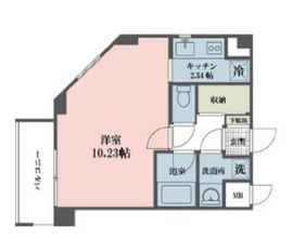 ドゥーエ武蔵小金井 301 間取り図
