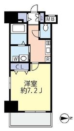 グランヴァン王子駅前 503 間取り図
