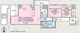 クロスゲート青葉台 502 間取り図