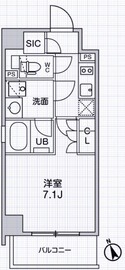 シーズンフラッツ本所吾妻橋 503 間取り図