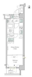 ワンルーフレジデンス錦糸町 604 間取り図