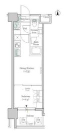 ワンルーフレジデンス錦糸町 603 間取り図