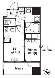 GRAN PASEO森下Ⅱ (グランパセオ森下2) 601 間取り図