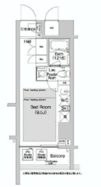 BPRレジデンス渋谷 403 間取り図