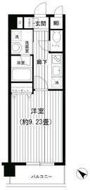 レジアス新横浜 202 間取り図