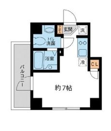 ラクラス池袋 904 間取り図
