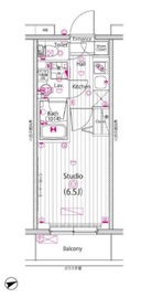 グランド・ガーラ横浜 3階 間取り図