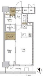 RJRプレシア大森北 315 間取り図
