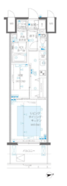 ZOOM新宿御苑前 302 間取り図