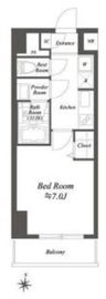 ラヴァンド大島 602 間取り図