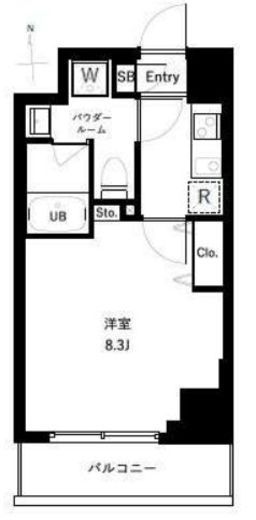 アーバンパーク綾瀬Ⅲ 202 間取り図