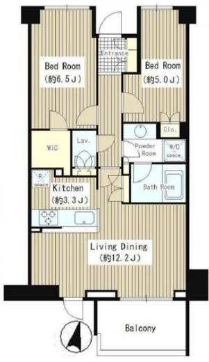 OASE用賀 w304 間取り図