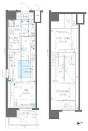 ZOOM新宿御苑前 10階 間取り図
