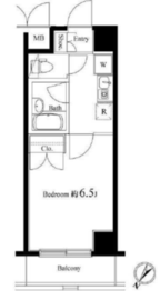 ヴェルトウォーターフロント 7階 間取り図