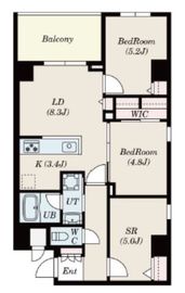 S-RESIDENCE大森bresa (エスレジデンス大森ブレサ) 301 間取り図