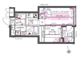 ZOOM西早稲田 3階 間取り図