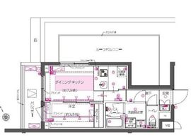 ZOOM西早稲田 3階 間取り図