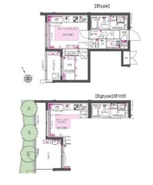 ZOOM西早稲田 1階 間取り図