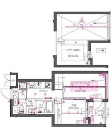 ZOOM西早稲田 2階 間取り図