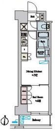 ブリリアイスト池尻大橋 314 間取り図