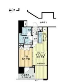 フォルム四谷外苑東 12階 間取り図