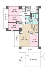 ParkGrace荻窪 106 間取り図