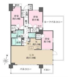ParkGrace荻窪 313 間取り図