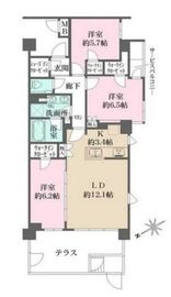 ParkGrace荻窪 105 間取り図