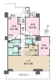 ParkGrace荻窪 214 間取り図