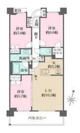 ParkGrace荻窪 309 間取り図
