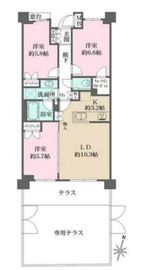 ParkGrace荻窪 108 間取り図