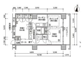 東雲キャナルコートCODAN 18-815 間取り図