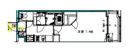 レジディア新御徒町2 906 間取り図