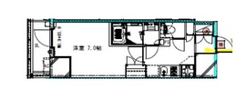 レジディア新御徒町2 811 間取り図