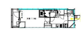 レジディア新御徒町2 909 間取り図