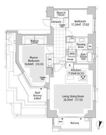 パークフラッツ渋谷神山町 901 間取り図