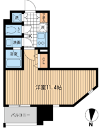 KDXレジデンス大山 511 間取り図