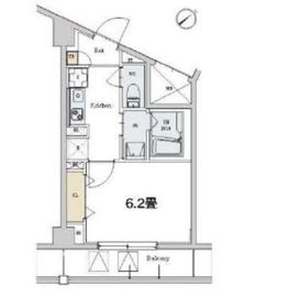 カスタリア本駒込 310 間取り図